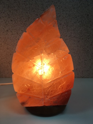 Велес Солевая лампа Листик (фото, вид 1)