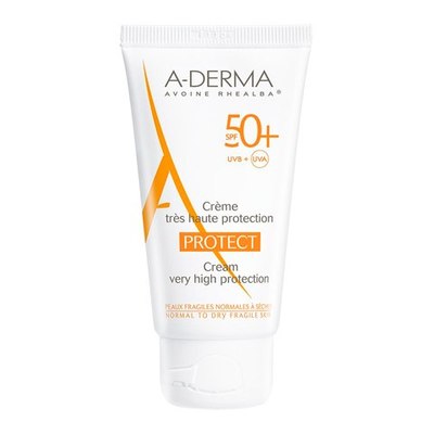 A-Derma Протект AD Крем солнцезащитный SPF50+ 150мл