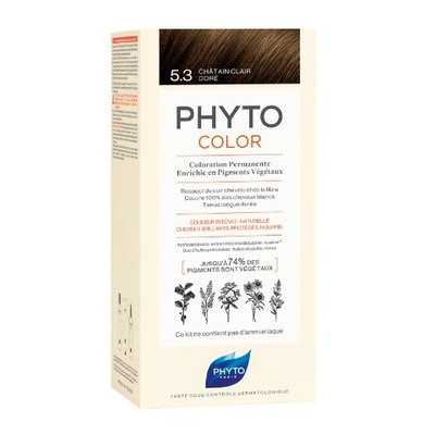PHYTO Фитоколор Краска для волос 5.3 (Светлый золотистый шатен)