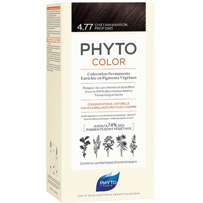 PHYTO Фитоколор Краска для волос 4.77 (Насыщенный глубокий каштан)