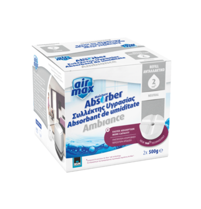 Air Max Сменные таблетки для поглотителя влаги AIR MAX AMBIANCE 2х500гр