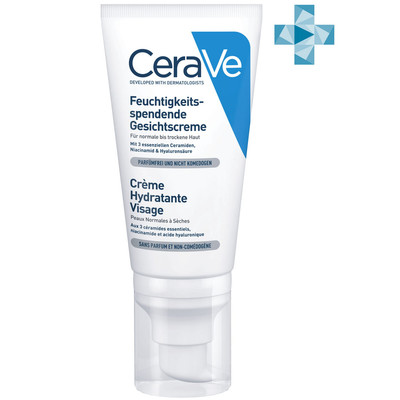 CeraVe Лосьон увлажняющий для нормальной и сухой кожи лица 52мл (фото)