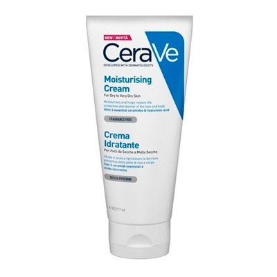 CeraVe Крем увлажняющий для сухой и очень сухой кожи лица и тела 177мл