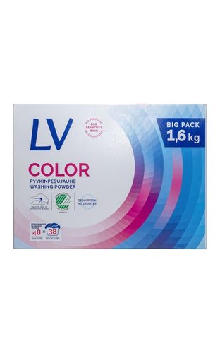 LV Color Стиральный микропорошок 1.6кг (фото, Обновленный дизайн)
